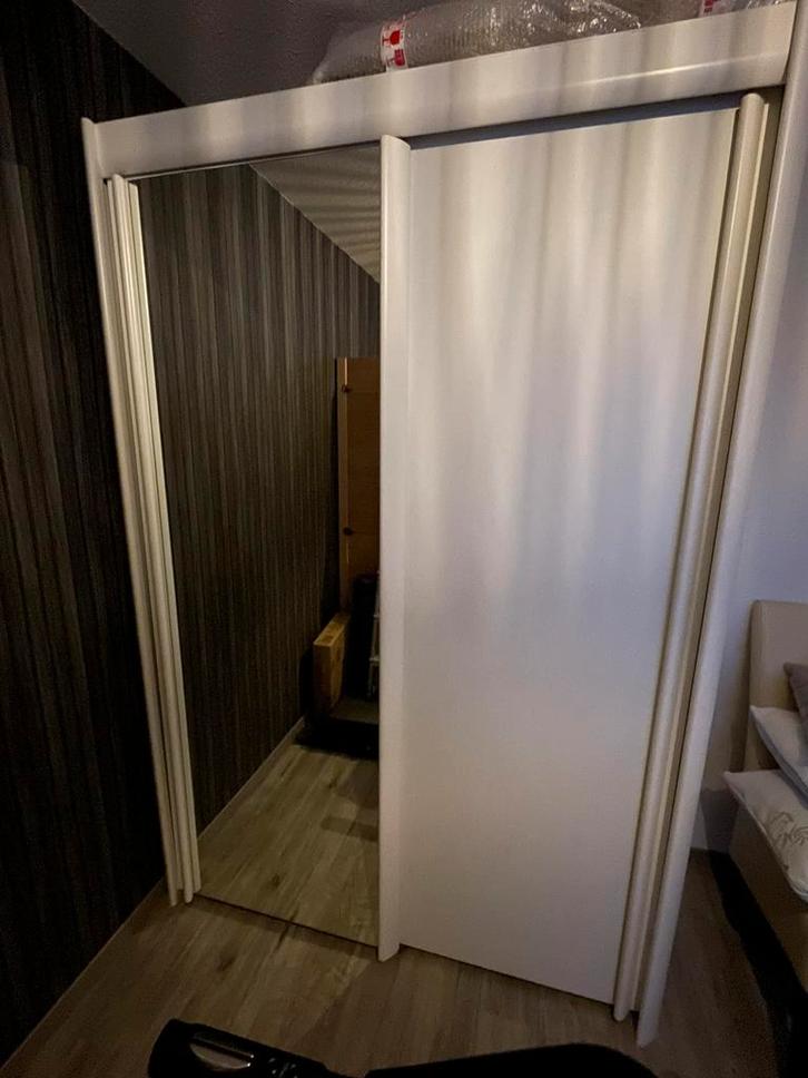 Te koop Pax kast wit, Huis en Inrichting, Kasten | Kledingkasten, Zo goed als nieuw, 200 cm of meer, 100 tot 150 cm, 50 tot 75 cm