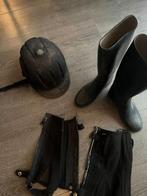 Paardrij laarzen cap en chaps, Dieren en Toebehoren, Paardrijkleding, Ophalen, Kinderen, Cap