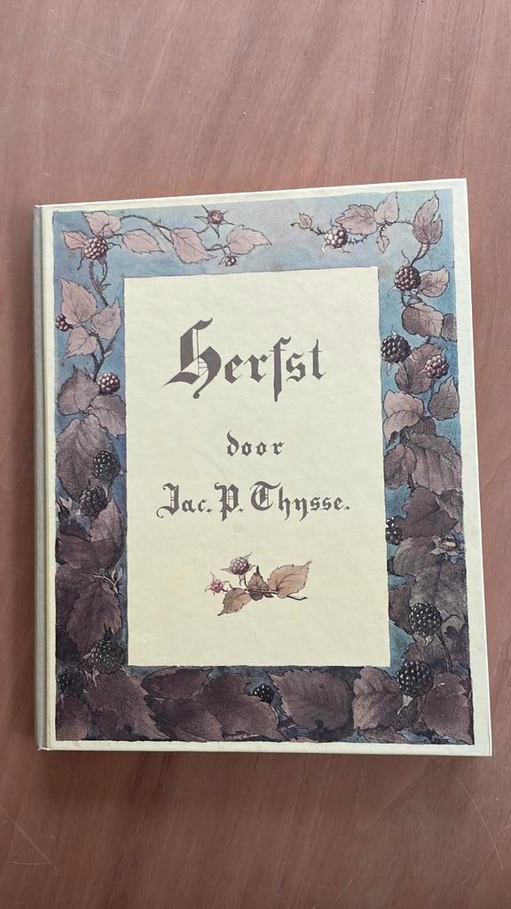 Herfst Jac.P. Thijsse - Facsimile editie, Boeken, Natuur, Zo goed als nieuw, Ophalen