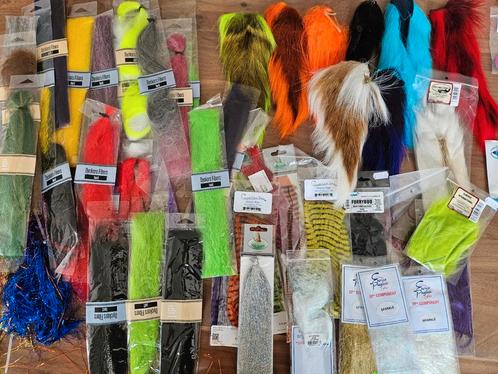 Bomvolle tas streamer vliegbind accesoires, Watersport en Boten, Hengelsport | Vliegvissen, Nieuw, Overige typen, Ophalen
