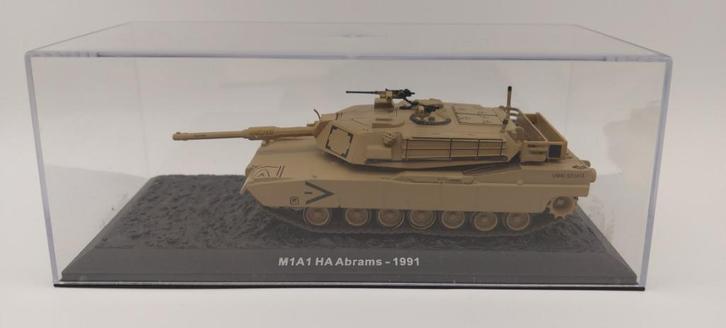 Deagostini M1A1 HA Abrams, Hobby en Vrije tijd, Modelbouw | Auto's en Voertuigen, Nieuw, Tank, 1:50 of kleiner, Overige merken