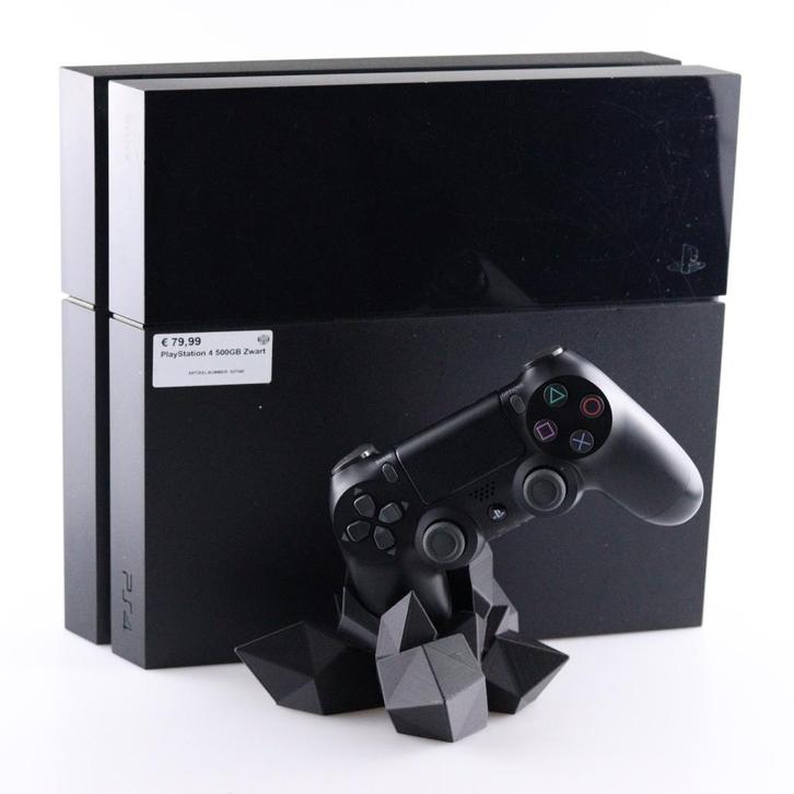 PlayStation 4 500GB Zwart, Spelcomputers en Games, Spelcomputers | Sony PlayStation 4, Zo goed als nieuw