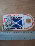 Sticker WK78 Schotland, Ophalen of Verzenden, Zo goed als nieuw, Sport