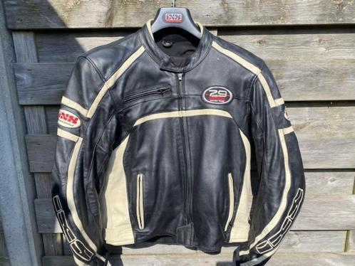 Retro IXS heren motorjas, Motoren, Kleding | Motorkleding, Jas | leer, Heren, Tweedehands, Ophalen