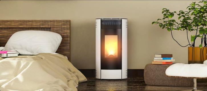 Te koop Pelletkachel, Huis en Inrichting, Kachels, Zo goed als nieuw, Vrijstaand, Pelletkachel, Overige brandstoffen, Ophalen of Verzenden