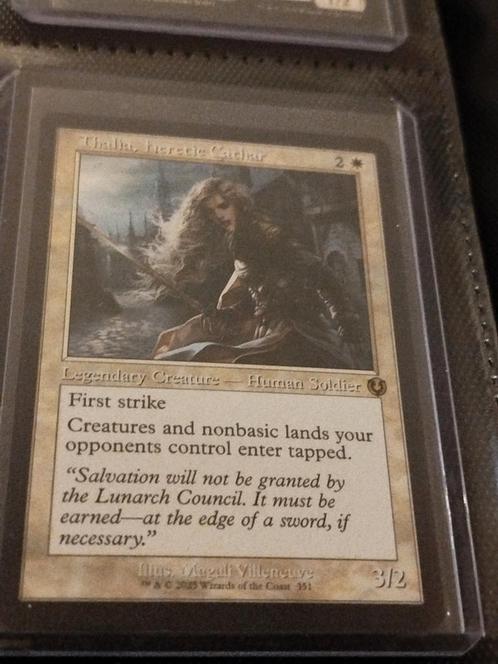Thalia, Heretic Cathar, Hobby en Vrije tijd, Verzamelkaartspellen | Magic the Gathering, Nieuw, Losse kaart, Ophalen of Verzenden