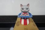 Patriotic Kitten H9cm Jim Shore 6006443 retired. Nieuw, Ophalen of Verzenden, Nieuw