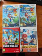 Vier Mario spellen - Wii (compleet), Spelcomputers en Games, Vanaf 3 jaar, Gebruikt, Ophalen of Verzenden