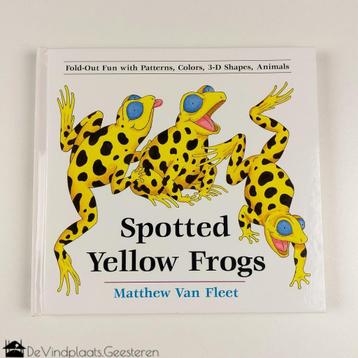 Spotted yellow frogs uitvouwboek beschikbaar voor biedingen