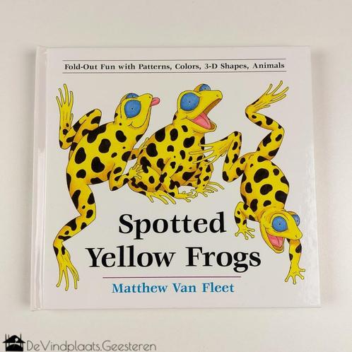Spotted yellow frogs uitvouwboek, Boeken, Prentenboeken en Plaatjesalbums, Zo goed als nieuw, Prentenboek, Ophalen of Verzenden