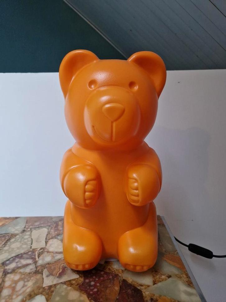 Vintage Messow lamp beer, Verzamelen, Spaarpotten, Overige thema's, Metaal of Blik, Ophalen of Verzenden