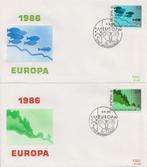 België 1986; Europa Cept - FDC Yvert 2211-2212., Postzegels en Munten, Postzegels | Europa | België, Gestempeld, Europa, 1e dag stempel