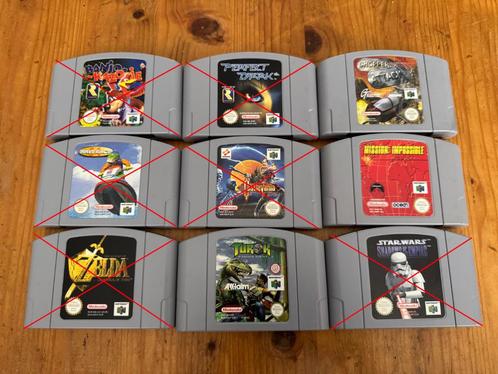 Nintendo 64 Games, Spelcomputers en Games, Games | Nintendo 64, Gebruikt, 1 speler, Vanaf 3 jaar, Ophalen of Verzenden
