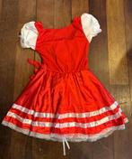 Dirndl Jurk Oktoberfest Rood, Kleding | Dames, Ophalen, Zo goed als nieuw, Carnaval