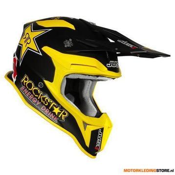 Just1 J18 MIPS Pulsar Crosshelm, Zwart-Geel beschikbaar voor biedingen
