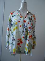ZARA WOMAN-TUNIEK/BLOUSE MET BLOEM OPDRUK-MT.L, Overige kleuren, Zara, Maat 42/44 (L), Ophalen of Verzenden