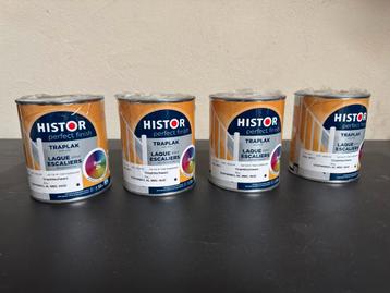 Histor Perfect Finish Traplak Grafietzwart 3L beschikbaar voor biedingen