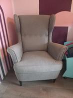 Ikea strandmon fauteuil antraciet, Huis en Inrichting, Fauteuils, Ophalen, Gebruikt
