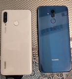 Huawei p30 lite 128g wit, en Huawei mate 20 lite blue 64gb, Telecommunicatie, Mobiele telefoons | Huawei, Blauw, Ophalen of Verzenden