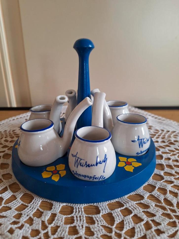 Schnapspfeifle set - Weisenbach, Antiek en Kunst, Curiosa en Brocante, Ophalen of Verzenden