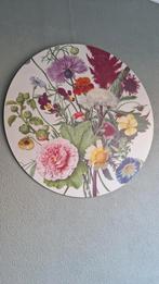 Woonaccessoire wandlijst rond bloemen, Ophalen, Zo goed als nieuw