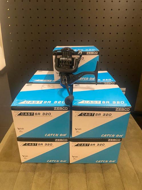 10x Zebco Zcast SR 320 molens Nieuw partij streetfishing, Watersport en Boten, Hengelsport | Roofvissen, Nieuw, Molen, Ophalen of Verzenden
