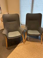 2x IKEA Vedbo fauteuil blauw (hoge uitvoering) in zgs, Huis en Inrichting, Ophalen, Zo goed als nieuw, 75 tot 100 cm, 50 tot 75 cm