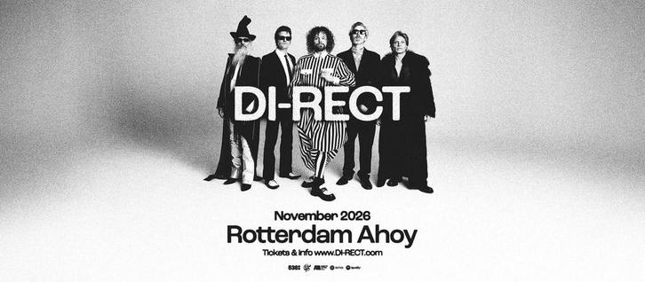 Di-rect zaterdag 21 november 2026 | 4 kaarten, Tickets en Kaartjes, Evenementen en Festivals, Drie personen of meer