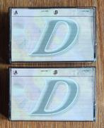 2 lege cassettebandjes doosjes TDK D normal position, Ophalen of Verzenden, Gebruikt, Overige genres, 2 t/m 25 bandjes