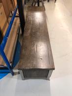 Tv meubel zeer zwaar metaal en hout, B, G, Ophalen of Verzenden, Zo goed als nieuw