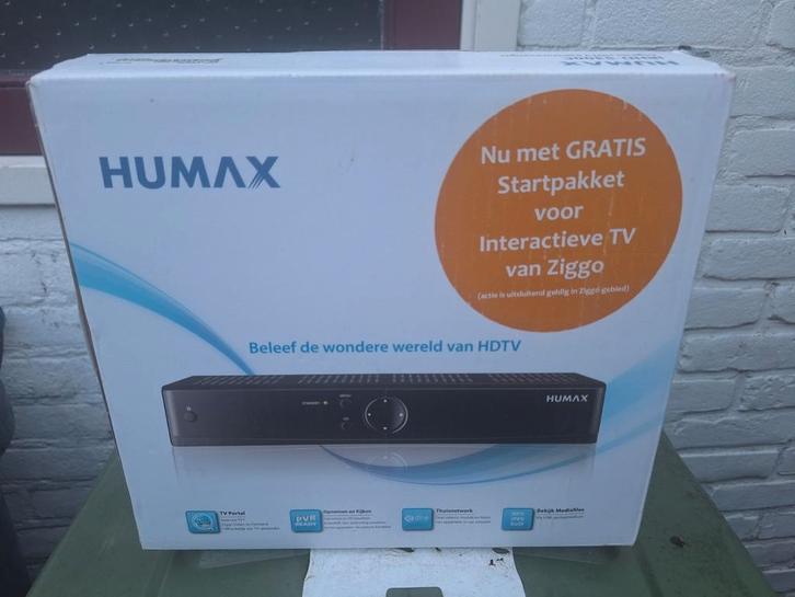 Nieuwe Humax IRHD-5300C Ziggo Decoder, Audio, Tv en Foto, Decoders en Harddiskrecorders, Nieuw, Decoder, Ophalen of Verzenden
