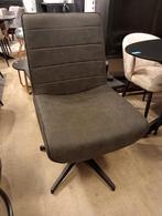 Nieuwe industriële draai fauteuil leer microvezel €165, Huis en Inrichting, Fauteuils, Nieuw, Leer, Ophalen of Verzenden, 75 tot 100 cm