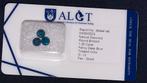 1.20 crt Blauwe Diamanten met ALGT Certificaat, Ophalen of Verzenden, Nieuw