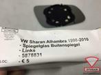 vw sharan alhambra spiegelglas spiegel glas links nieuw! 587, Auto-onderdelen, Spiegels, Ophalen of Verzenden, Nieuw, Volkswagen