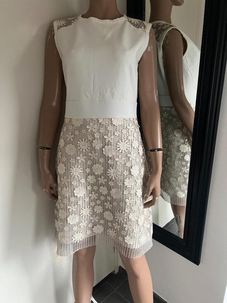 VANILIA   apart mooie jurk  MAAT 42  ALS NIEUW, Kleding | Dames, Jurken, Zo goed als nieuw, Maat 42/44 (L), Knielengte, Ophalen of Verzenden