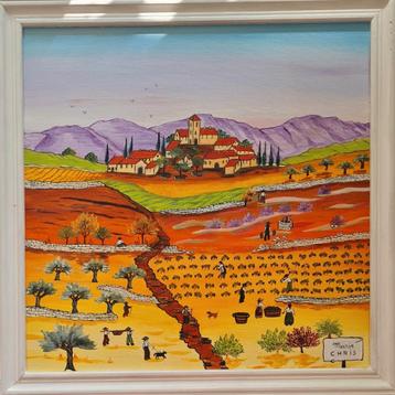 Schilderij de Provence van Christine Parent  beschikbaar voor biedingen