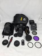 Nikon d3200 met 2 lenzen nikkor 18-55 en nikkor 55-300, Ophalen of Verzenden, Gebruikt