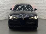 Alfa Romeo Stelvio 2.0 T AWD First Edition 280 PK BLACK PACK, Auto's, Alfa Romeo, Automaat, Zwart, 4 cilinders, Zwart