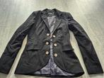 Zwart Jasje Blazer 6 zilveren knopen Maat S Merk Only, Ophalen of Verzenden, Gedragen, Maat 36 (S), Zwart