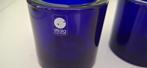 Waxinehouders Marimekko Iittala Kobalt blauw, Antiek en Kunst, Ophalen of Verzenden