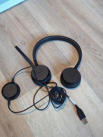 Jabra Koptelefoon met Microfoon - USB aansluiting  beschikbaar voor biedingen