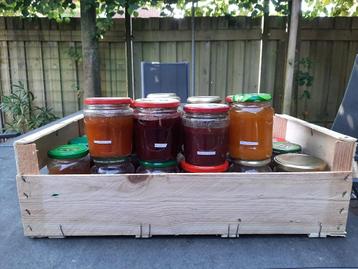 Jam en druivensap beschikbaar voor biedingen