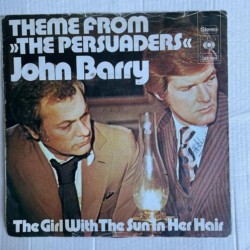 John Barry - Theme from the persuaders, Cd's en Dvd's, Vinyl Singles, Gebruikt, Ophalen of Verzenden