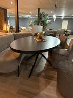 Ovaal zwart - Merk bruuts, Huis en Inrichting, Tafels | Eettafels, Ophalen, 100 tot 150 cm, Vijf personen of meer, Ovaal