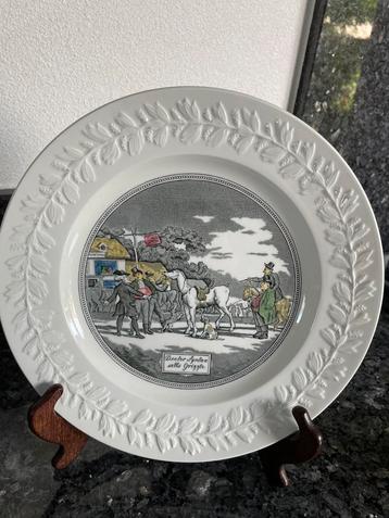Wedgwood wandbord Doctor Syntax beschikbaar voor biedingen
