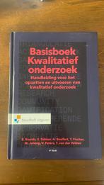 Annelien Boullart - Basisboek Kwalitatief Onderzoek, Ophalen of Verzenden, Zo goed als nieuw, Annelien Boullart; Ben Baarda; Esther Bakker; Mark Julsing