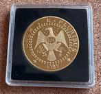 Penning / Replica - Verenigde Staten Brasher Doubloon 1787, Ophalen of Verzenden, Overige materialen, Buitenland