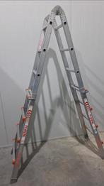 WAKÜ trap ladder 4x4, Ophalen, Gebruikt, 4 meter of meer