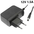 AC/DC Adapter 12V1.5A, Verzenden, Nieuw