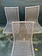 Eetkamerstoelen 4 stuks, Ophalen, Zo goed als nieuw, Hout